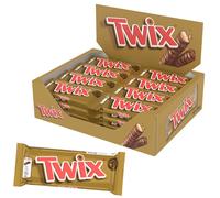 Barre Twix chocolat et caramel - Boite de 32 Twix