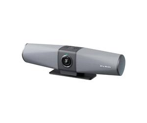 Barre vidéo AverMedia PA511D Système visio avec caméra 4K, micros omnidirectionnels et reconnaissance gestuelle via l'IA.