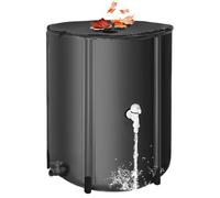 Barreaux de pluie, 13 gallons pliants Barrel de pluie | Système de collecte des eaux de pluie stable |.Barils de pluie portables pour collecter les eaux de pluie de la gouttière |.Capteur de pluie ro