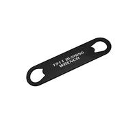 Barrel Bushing Wrench 1911 Accessoire de clé en acier inoxydable pour pannes, nettoyage, réparation et machine à livres Noir Longueur totale 140 mm