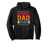 Barrel Dad I Just Hold The Horse And Pay Funny Rodeo Sweat à Capuche