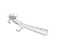 Barrel Wrench - Multi-functional Heavy Duty Remover, Universal Aluminum Bung Cap Lid Tightener, Solid Alloy Metal Drum Plug Spanner | Manual Non-sparking Cast Torque Gas Tightening Hardware For Paint
