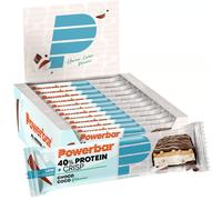 Barres 40 % protéines + CrispChoco Coco12 pièces/carton