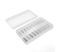 Barres à Ressort de Montre, 300 Pièces, Broches de Liaison en Acier Inoxydable pour la Réparation de Montres, Artisanat de Bijoux 8-27mm (Tête Unique de 1,0 mm)