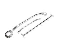 Barres anti-rapprochement avant et arrière en aluminium pour VW Golf 2 et Jetta 2 (08/1988-07/1992)