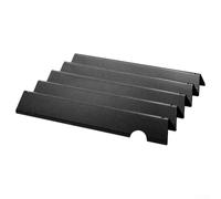 Barres aromatisantes pour barbecue à gaz Weber II série 300, 5 pièces en acier inoxydable pour une saveur améliorée (noir)