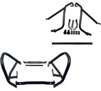Barres avant moteur Cadre de barre protection pour moto pour Tenere 700 2019-2023 pour moteur et pare-chocs anti-chute(Upp and low)
