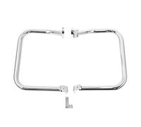 Barres Cage Crash Pour Heritage Softail Classic FLST FLSTC 2000-2017 FXST FXSTB FXSTS 2000-2005 Sacoches Arrière Rails De Protection Barre De Protection(Chrome)