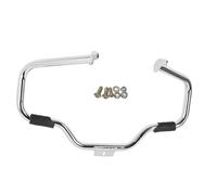 Barres Cage Crash Pour Softail Slim S FLSS Heritage Softail Classic FLSTC Fat Boy S FLSTFBS Pour Deluxe FLSTN Barre De Protection Moteur De Moto(Chrome)