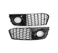 Barres Calandre Grille D'aération Ouverte En Nid D'abeille Pour Phare Antibrouillard Pour A4 B8 RS4 2009 2010 2011 2012 8KD807682 8KD807681 Calandres Sport(A)