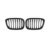 Barres Calandre Pour BMW X3 G01 X4 G02 2018-2021 Gloos Noir ABS Pare-chocs Avant Calandre Ensemble Grille Calandre Avant À Double Lamelles