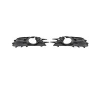 Barres Calandre Pour VW Pour Scirocco 2009-2014 Pare-chocs Avant Feu Antibrouillard Grille Protection Garniture Inférieure 1K8853666C 1K8853665B Calandre Double Barre Avant(A Pair withHole)