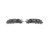 Barres Calandre Pour VW Pour Scirocco 2009-2014 Pare-chocs Avant Feu Antibrouillard Grille Protection Garniture Inférieure 1K8853666C 1K8853665B Calandre Double Barre Avant(A Pair NoHole)