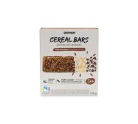 Barres cereales enrobees decathlon nutrition chocolat au lait 6x21g