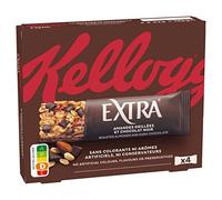 Barres Céréales Extra Kellogg's Chocolat Amandes - 4x32g