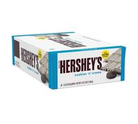 Barres chocolatées Hershey's Cookies'n Creme, 36 pièces (36 x 43 g)