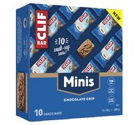 Barres CLIF Minis, barres protéinées, barres énergétiques, vitamines B12 et B6, pépites de chocolat, 10 x 28 grammes