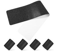 Barres D’escalier Antidérapantes 5 Pièces en PVC Noir pour Marches