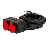Barres D'Alimentation Électrique Garten-Steckdose Courant 4-fach IP44 10m