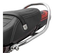 Barres d'appui arrière pour Passager de Moto, Barre d'appui en Acier pour siège arrière Compatible avec Z900RS Z 900 RS 2018-2025 (Chrome)