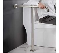 Barres d'appui de sécurité pour salle de bain Rampes de toilette pour handicap, Support de salle de bain en acier inoxydable 304 pour femme enceinte handicapée bariatrique âgée Aide à la douche