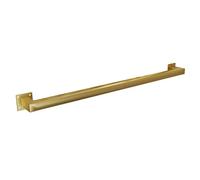 Barres d'appui industrielles antidérapantes en métal pour escalier avec support mural - Rail de sécurité pour handicap de 6,1 m pour intérieur/extérieur - et sécurisé