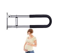 Barres d'appui pour handicap - Rampe de sécurité en forme de U en d'aluminium étanche pour personnes âgées, handicapées, patientes enceintes, toilettes murales