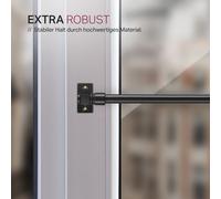 Barres de cafétéria Noir 75-125 cm