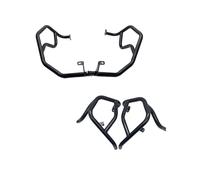 Barres De Cage De Crash Moto Pour Tiger 900 GT Pour Rally Pro 2020 2021 2022 2023 Pare-chocs Protection Moteur Supérieur Ou Inférieur Moto(Black-1 Set)