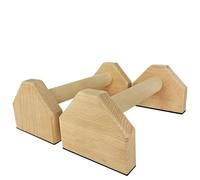 Barres de Dips Barres de pompes en bois, exercices, parallettes antidérapantes, supports, équipement fitness, callisthénie, musculation à domicile(30x11x14cm)