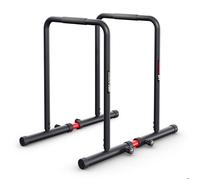 HOP-Sport® Barres de dips HS-2010K, Barres parallèles Musculation pour entraînements au Poids de Corps à Domicile, Station pour Pompes et dips, Max. 500 kg