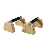 Barres de Dips Support de pompes, barres simples et parallèles en bois, support inversé, équipement musculation massif(20cm)