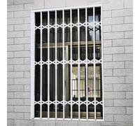 Barres de fenêtre de sécurité avec serrure, clôtures intérieures et extérieures, protections de fenêtre en aluminium robuste, garde-corps de fenêtre pour enfants et animaux domestiques