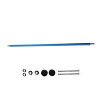Barres de filet de trampoline, remplacement de poteaux de trampoline | Boîtier de tubes droits - Barres de trampoline en mousse - Butées nettes, pièces de rechange de matériel - Convient pour cadre