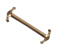 Barres de fixation réglables pour tapis d'escalier, avec supports de sol et fixations polis. Tiges de fixation rondes en métal poli pour une installation facile et une qualité professionnell