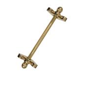 Barres De Fixation Tapis Escalier Métal,Kit Complet Avec Supports Et Vis,Maintien Sécurisé Antidérapant,Protection Des Moquettes,Décoration Intérieure Pour Escaliers(3pcs,L38inch(96cm))