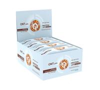 Nutrition protéinée au caramel QNT Protein Joy 36% Low Sugar Crunchy Chocolate Cookie Blanc 12x60 g