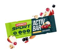 Barres de nutrition Andros Sport Activ Fruits Rouges Vert 40 g