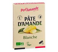 BARRES DE PÂTE D'AMANDE BLANCHE X5 125 G, PERLAMANDE, UNITÉ