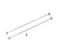 Barres de protection aluminium de fenêtre latérale pour VOLKSWAGEN Combi Split Brazil 11, 13 et 15 fenêtres (1957-1975)