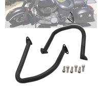 Black Rear Engine Protect Guard Highway Crash Bars Compatible with Indian Chief Chieftain Springfield Vintage Dark Horse Roadmaster 2015-2024