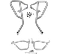 barres de protection pour vélo de sport Pour les protections de moteur pour CB500X CB400X CB 400 X 2019-2023 pour Moto pour barres protection(Silver-1 Set)