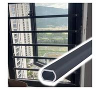 Barres de sécurité intérieures amovibles pour fenêtre - Sans outil - Ouverture vers l'intérieur et l'extérieur - Pour une meilleure sécurité à la maison