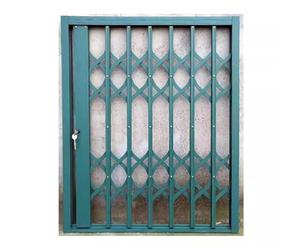 Barres de sécurité pliables en alliage d'aluminium pour appartements, hôtels et dortoirs (165 x 185 cm) - Sécurité améliorée pour la maison, protection antivol