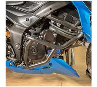 Barres de sécurité pour autoroute en Acier pour Moto Stunt Slider Cage Moteur Garde Cadre Chute Protecteurs Pare-Chocs pour GSX-S GSXS GSX S 750 GSX-S750 2017 2018 2019 2020 2021 2022 2023