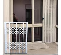Barres de sécurité pour fenêtre coulissante, anti-effraction, verrouillable, pour balcon et portail, protection des animaux domestiques