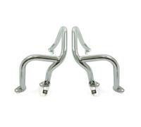 Barres De Sécurité pour Moto Et Autoroute, Protection du Moteur, Cage Cascade, La Route pour Goldwing 1800 GL1800 GL1800A 2001 - 2017 Tablettes de dépose(Silver a)