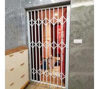 Barres de sécurité réglables pour fenêtres et portes coulissantes - Grilles de sécurité verrouillables pour enfants et animaux domestiques - Protection anti-effraction extensible en aluminium