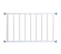 Barres de sécurité réglables pour la sécurité des bébés - Garde-corps de balcon - Installation facile par pression - 6 couleurs disponibles - Blanc - 100 x 80 cm