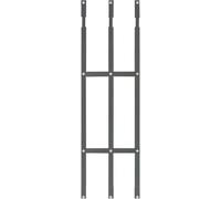 Barres De Sécurité Robustes pour Fenêtres, Protection des Fenêtres Commerciales Contre Les Cambrioleurs, Barricade De Fenêtres Réglables De 31,5 Po à 59 Po, pour Grenier, H-47.3-51.2in, W-40cm